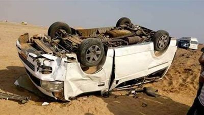 للمرة الثانية خلال ساعات.. إصابة 13 في انقلاب ميكروباص بالساحل الشمالي