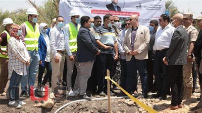 محافظ بني سويف يتفقد مشروعات 