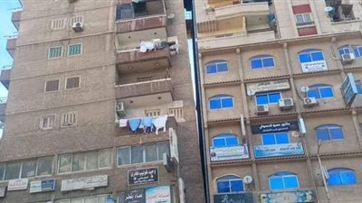 حي المنتزه: عقار فيكتوريا المائل على حاله منذ سنوات ولا يمثل خطورة على قاطنيه