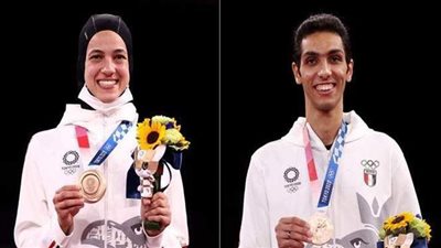 غدا.. أتوبيس مكشوف واحتفالية في نادي الصيد لهداية ملاك وسيف عيسى