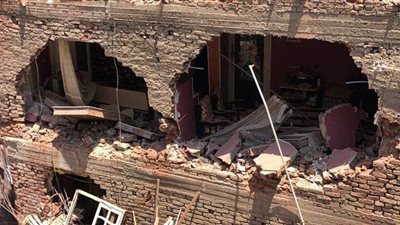 النيابة تطلب تقريرا بالحالة الصحية لزوجة مالك العقار المنهار بالوراق