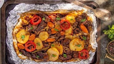 طريقة عمل ورق اللحمة