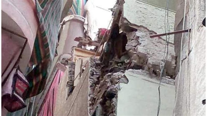 إنهيار عقار 