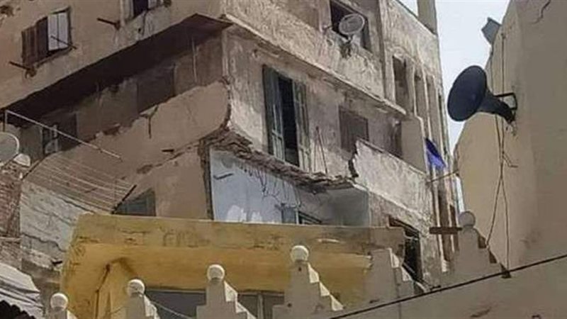 واقعة إنهيار عقار