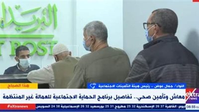 رئيس التأمينات للعامل غير المنتظم: ادفع 100 شهريا والدولة تتكفل بالباقي | فيديو