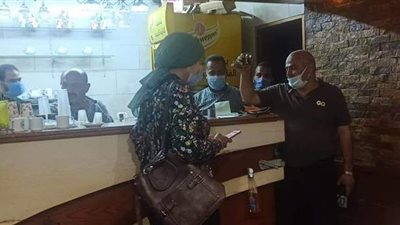 تحرير 49 محضر عدم ارتداء الكمامة بالمنيا