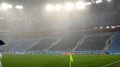 أمطار غزيرة على ملعب مياجي قبل مباراة مصر وأستراليا بأولمبياد طوكيو