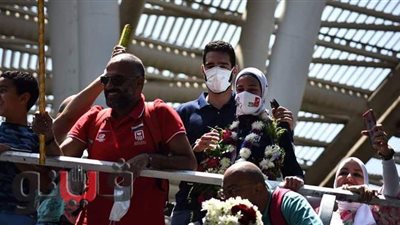 استقبال خاص لهداية ملاك من زوجها | صور