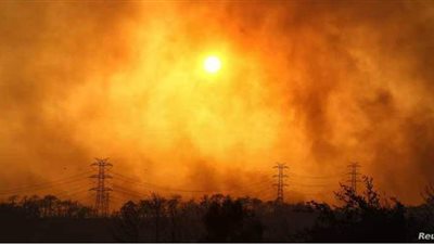 عشرات الإصابات في حريق ضخم قرب منتجع سياحي شهير بتركيا | فيديو