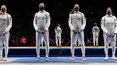 أولمبياد طوكيو | منتخب السلاح يحتل المركز الـ8 في منافسات فرق السيدات