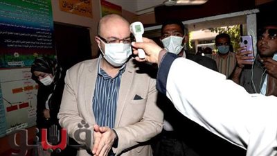 محافظ بني سويف يراجع إجراءات الوقاية من كورونا بلجان الثانوية العامة