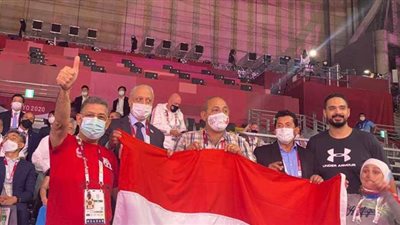 وزير الرياضة يعود إلى مصر قادما من طوكيو