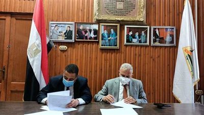 تسجيل وتحصيل فواتير المياه بالقليوبية بأجهزة 