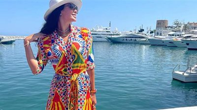 ياسمين صبري بنحافة وزن ملفتة في أحدث ظهور