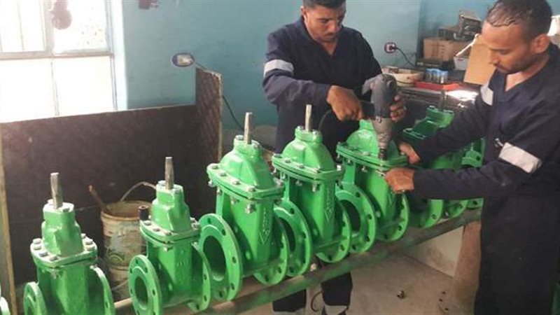 تجديد محابس المياه
