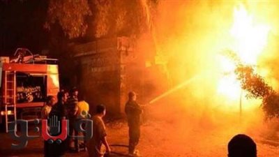 حريق بمستودع كتب في مدينة الرياض بالسعودية