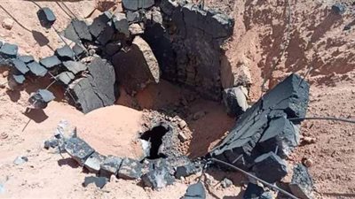 عمل تخريبي يستهدف خطًا للنهر الصناعي في ليبيا | صور