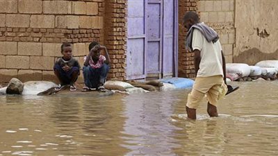 مياه إثيوبيا تزحف على الخرطوم.. السودان تسجل حوادث غرق وانهيارات للمنازل