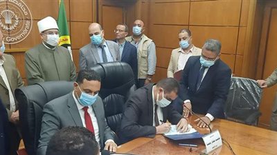 وزير الأوقاف ومحافظ الدقهلية يفتتحان مسجد الشيخ عبيد في نبروه | فيديو