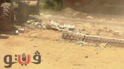 إزالة في المهد لأعمال بناء مقابر مخالفة في الشرقية