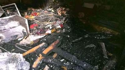 تفاصيل 45 دقيقة رعب انتهت بتفحم شقة عروسين قبل ليلة الزفاف بالشرقية | صور