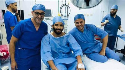 صالح جمعة يُجري جراحة في وتر أكيليس