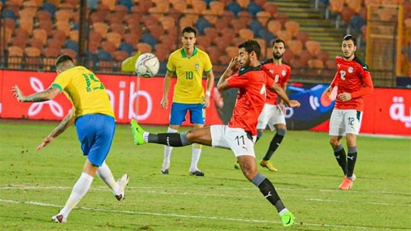 منتخبي مصر والبرازيل