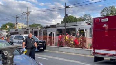 إصابة العشرات في تصادم قطارين بمدينة بوسطن الأمريكية |فيديو