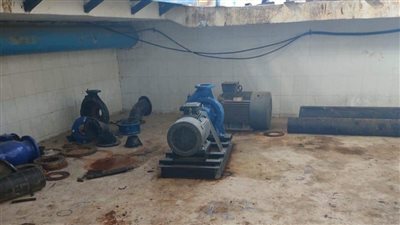 مياه المنيا: إحلال وتجديد طلمبتي مياه لمواجهة ضعف المياه بغرب مطاي