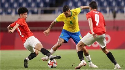 60 دقيقة.. البرازيل تواصل تقدمها على مصر 0/1 في أولمبياد طوكيو