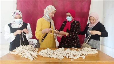 معرض لأنشطة أندية الفتاة بمركز شباب ناصر بالشرقية