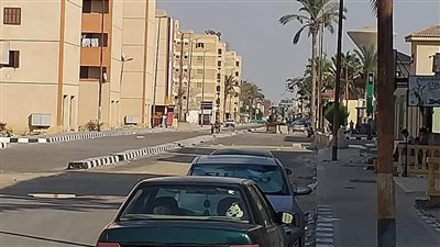 بدء العمل فى تنفيذ محور الفاتح بالعريش وفتح طريق الإذاعة