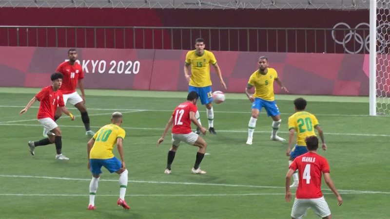 مباراة مصر والبرازيل