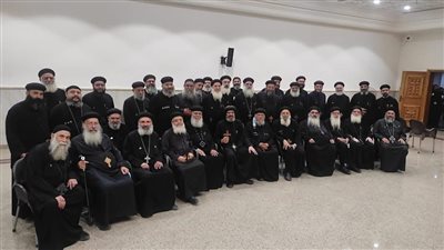 الأنبا أنجيلوس يضع خطة عمل المجلس الإقليمي للأحوال الشخصية لمدة 3 سنوات