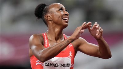 أولمبياد طوكيو| جاسمين كاماتشو كوين تحطم الرقم القياسي لـ 100 متر حواجز سيدات