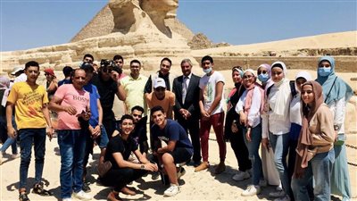 تنشيط السياحة تنظم رحلة توعوية لـ 25 طالبا من محافظة شمال سيناء
