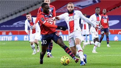  25 دقيقة.. تعادل سلبي بين باريس سان جيرمان وليل في السوبر الفرنسي