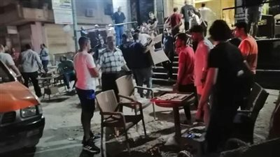  حملات ليلية لرفع الإشغالات وتعديات الباعة الجائلين بشوارع المنصورة| صور