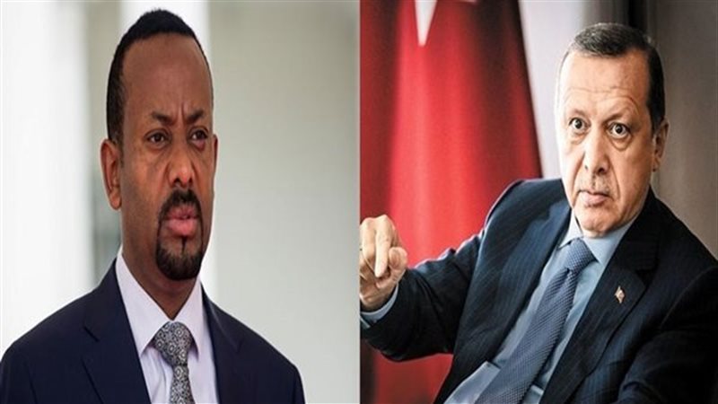 أردوغان وآبي أحمد