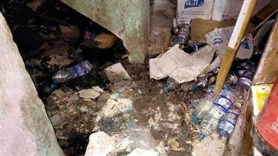 المعاينة الأولية: ماس كهربائي وراء حريق محل تجاري بالعياط | صور