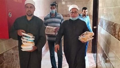 أوقاف الأقصر: توزيع 8 أطنان لحوم.. وإحلال وتجديد 11 مسجدا 