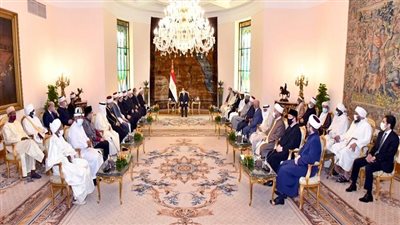 السيسي يشدد على أهمية هيئات الإفتاء في نشر الفهم الواقعي لصحيح الدين وتنقية الخطاب الديني من الأفكار المغلوطة