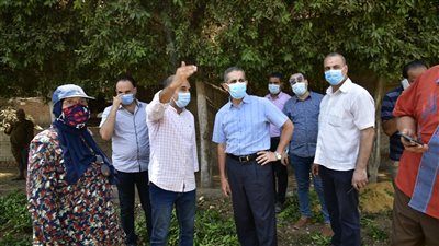 محافظ الغربية يتفقد أعمال تطوير قرية نهطاي ضمن حياة كريمة