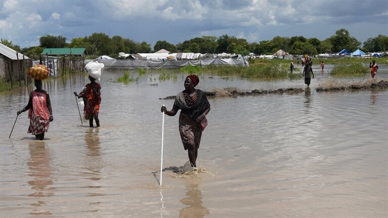 هطول الامطار في السودان