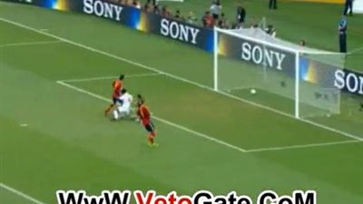 بالفيديو.. دافيد فيا يتقدم بالهدف الرابع لإسبانيا في مرمى تاهيتي