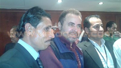 بالصور.. أشرف صبحي يحضر مؤتمر بطولة العالم للكيك بوكسينج