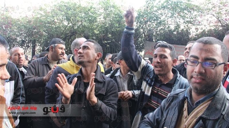 إضراب عمال هيئة النقل