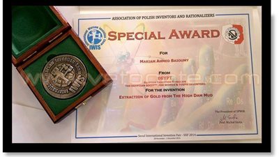 بالصور.. «مصرية» تحصد الميدالية الفضية في معرض الاختراعات بالصين