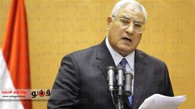 المستشار عدلى منصور