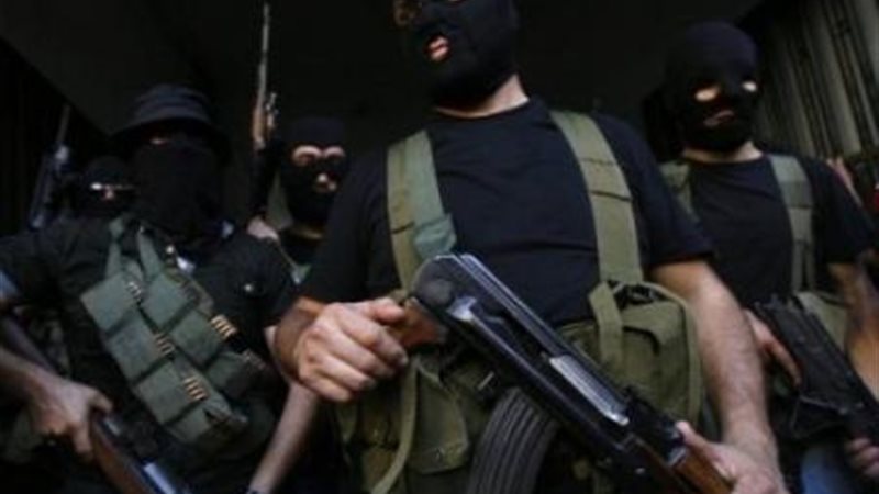 مسلحون ملثمون-صورة